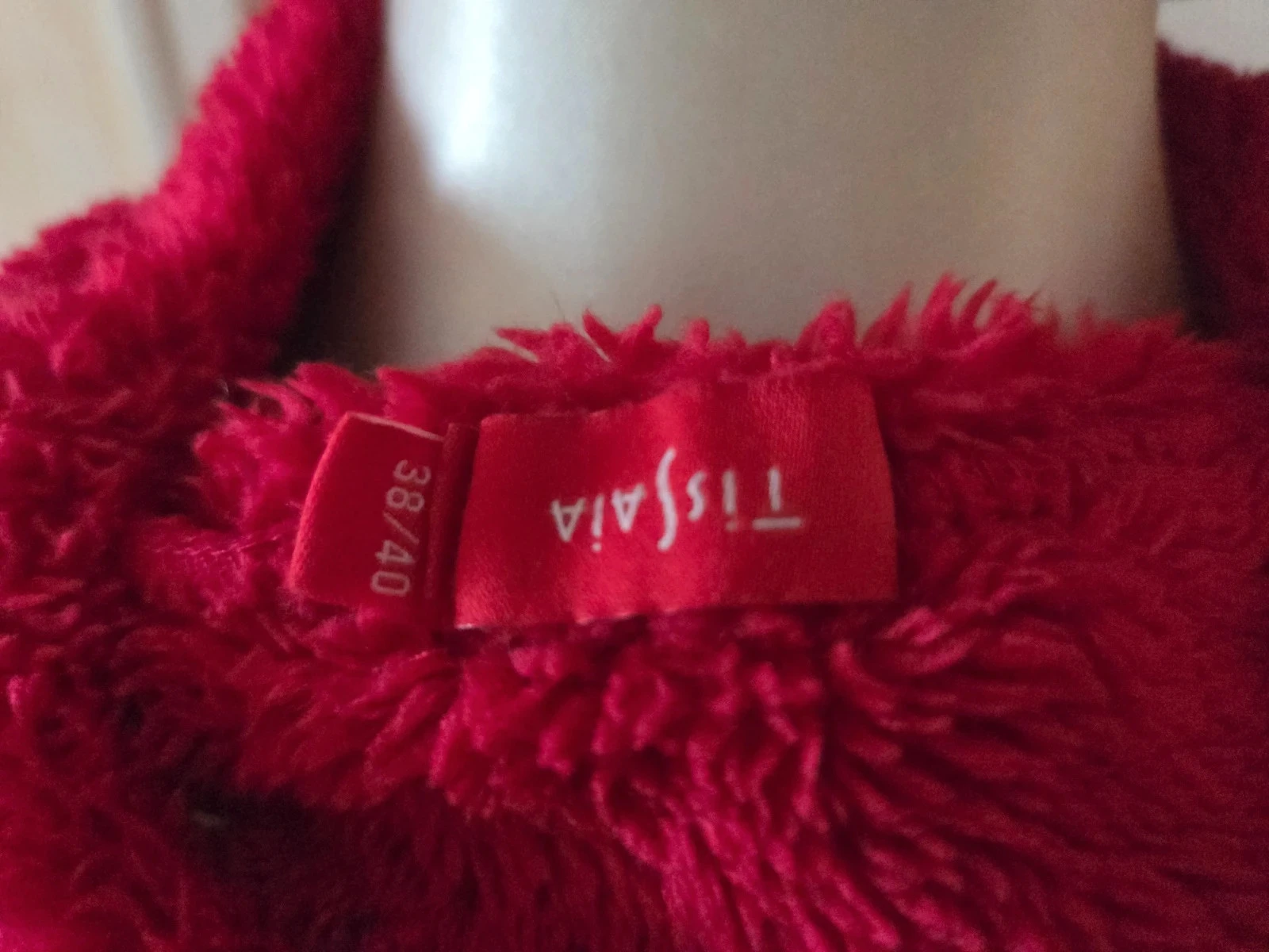❤️ Red fleece jacket – photo 4